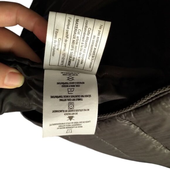 NWT WIND RIVER Mid-length Puffer Parka Light-weight Hooded Jacket Gray - Picture 6 of 16
